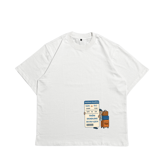 Áo Local Brand TXEIR Áo Đi Du Lịch - Áo Thun Oversize Unisex | DL07