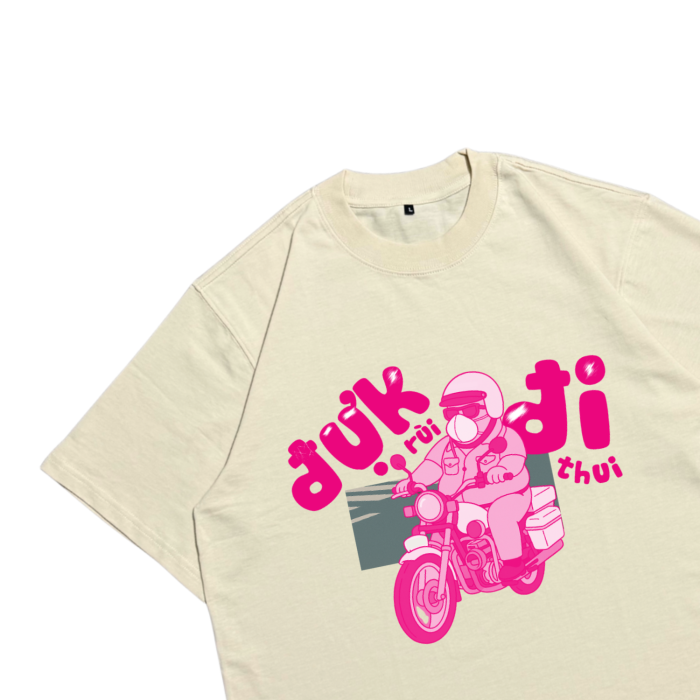 Áo Local Brand Txeir - Áo Thun Oversize Unisex - “ĐƯỢC RỒI ĐI THÔI”