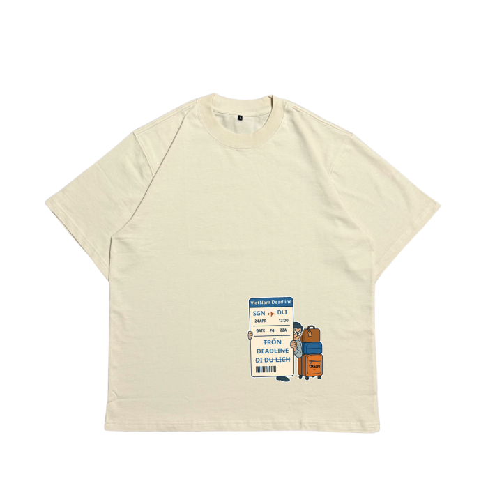 Áo Local Brand TXEIR Áo Đi Du Lịch - Áo Thun Oversize Unisex | DL07