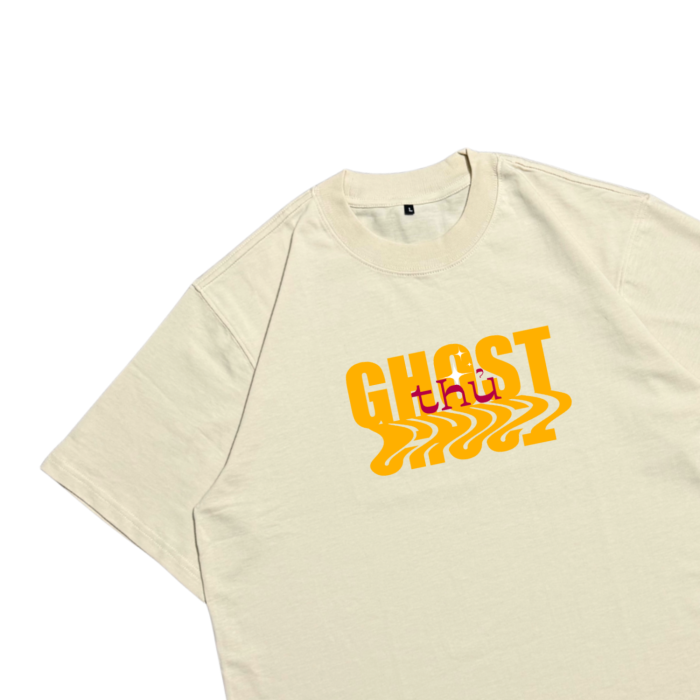 Áo Local Brand Txeir - Áo Thun Oversize Unisex - “GHOST THỦ”