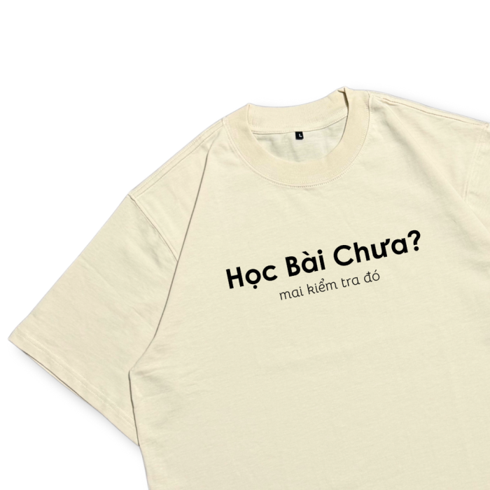 TXEIR | Áo Thun Unisex TS41 – Oversize Cotton Premium Dày 270gsm, In Thủ Công