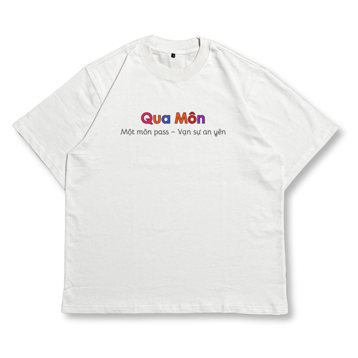 TXEIR | Áo Thun Unisex TS42 – Oversize Cotton Premium Dày 270gsm, In Thủ Công