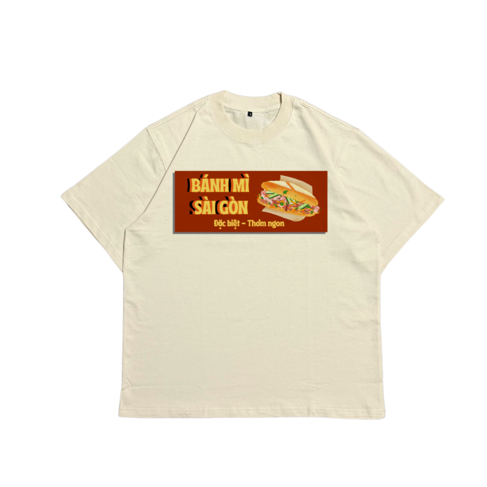N9004 | "Bánh Mì Sài Gòn"  –  Oversize Cotton Premium Tee