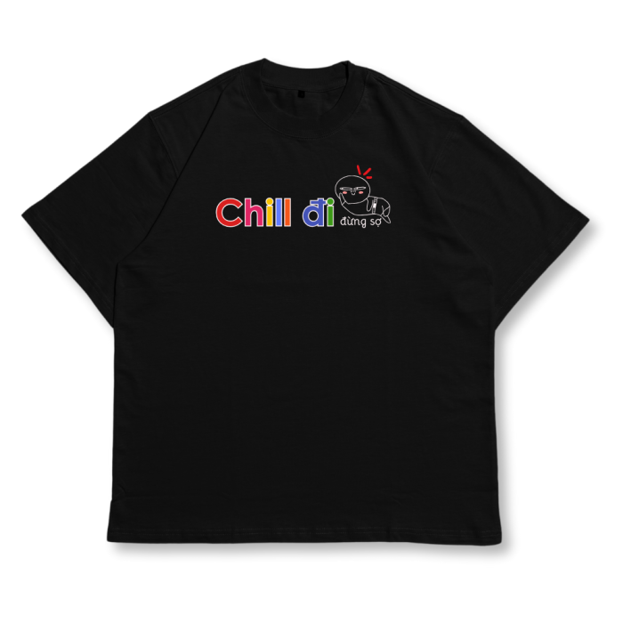 TXEIR | Áo Thun Unisex TS22 – Oversize Cotton Premium Dày 270gsm, In Thủ Công