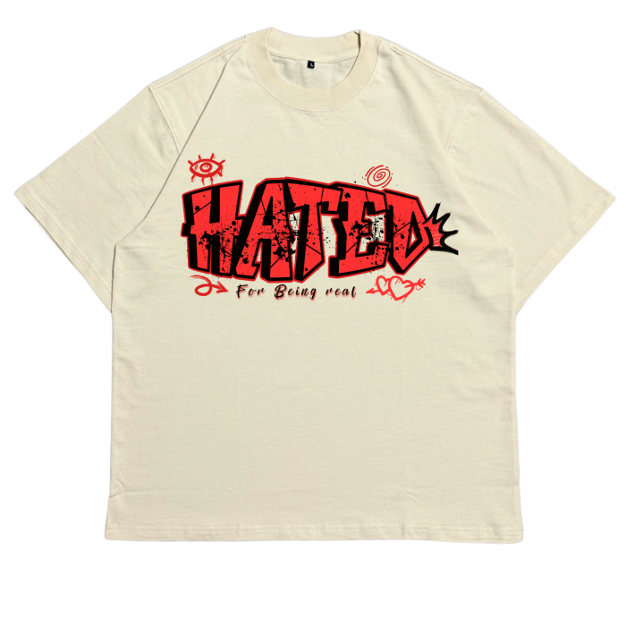 GONLY01 | Áo Thun Oversize Cotton TXEIR – Hated For Being Real