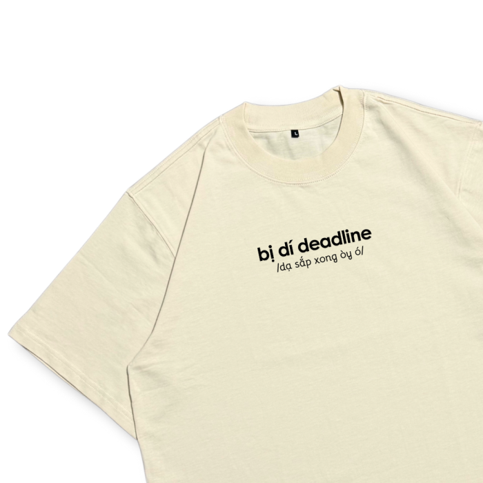 TXEIR | Áo Thun Unisex TS50 – Oversize Cotton Premium Dày 270gsm, In Thủ Công