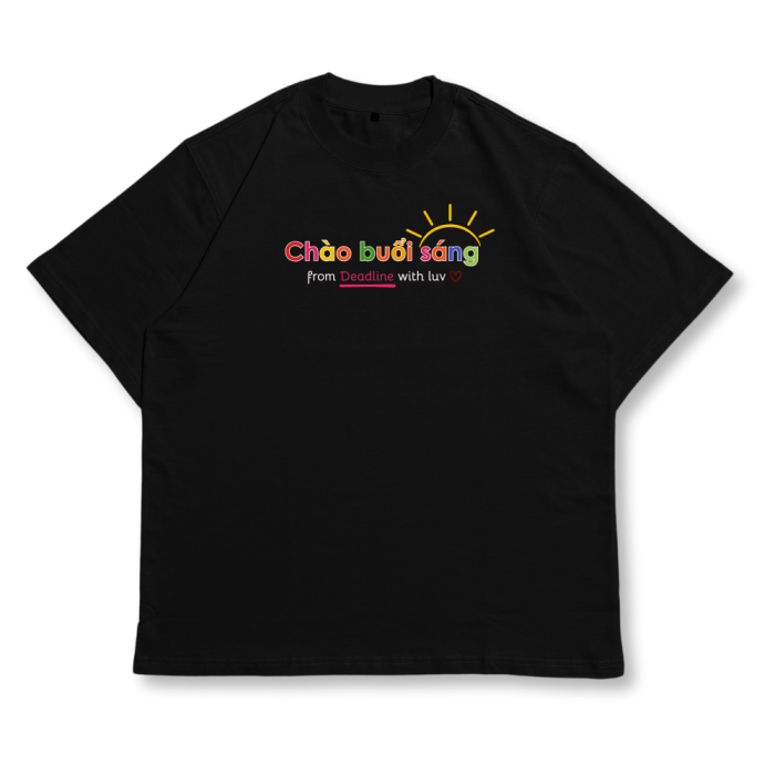 TXEIR | Áo Thun Unisex TS23 – Oversize Cotton Premium Dày 270gsm, In Thủ Công