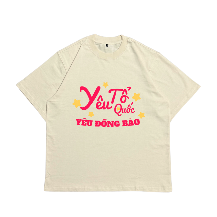 Áo thun "Yêu Tổ Quốc - Yêu Đồng Bào"  | TXEIR