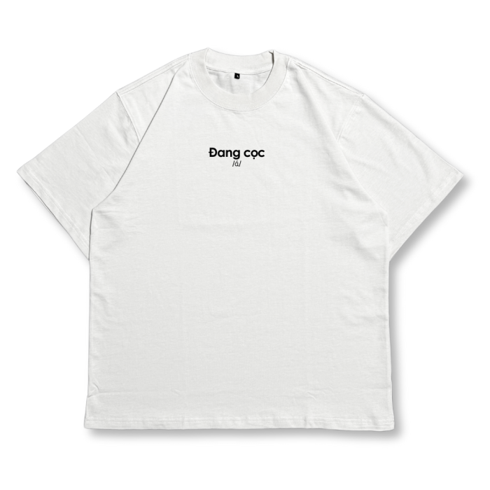TXEIR | Áo Thun Unisex TS51 – Oversize Cotton Premium Dày 270gsm, In Thủ Công