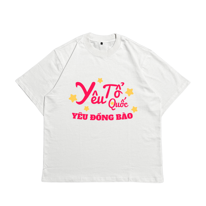 Áo thun "Yêu Tổ Quốc - Yêu Đồng Bào"  | TXEIR