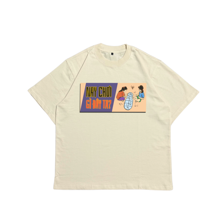 N9006 | "Trò Chơi Dân Gian"  –  Oversize Cotton Premium Tee