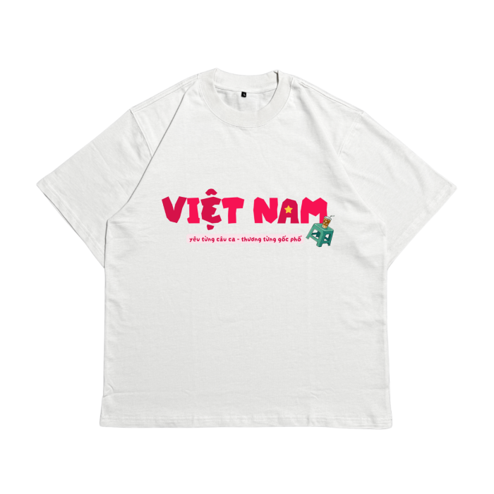 Áo thun "Việt Nam - Yêu Từng Câu Ca" | TXEIR