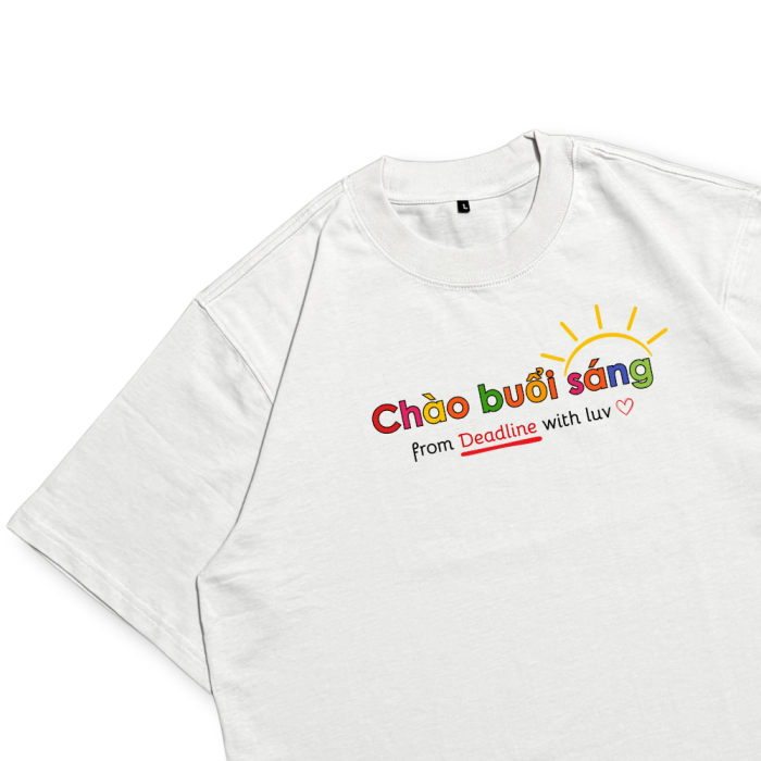 TXEIR | Áo Thun Unisex TS23 – Oversize Cotton Premium Dày 270gsm, In Thủ Công