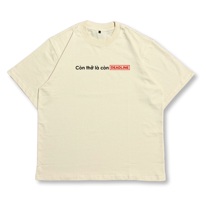 TXEIR | Áo Thun Unisex TS24 – Oversize Cotton Premium Dày 270gsm, In Thủ Công