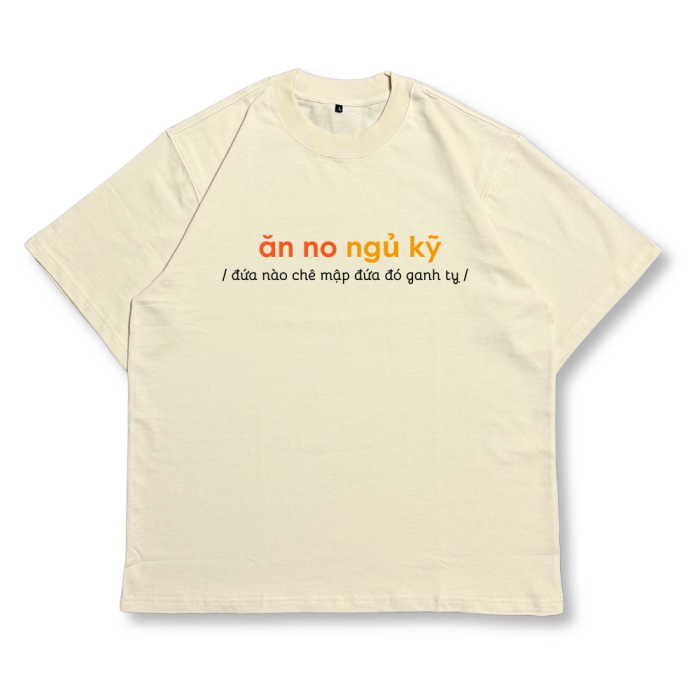TXEIR | Áo Thun Unisex TS35 – Oversize Cotton Premium Dày 270gsm, In Thủ Công
