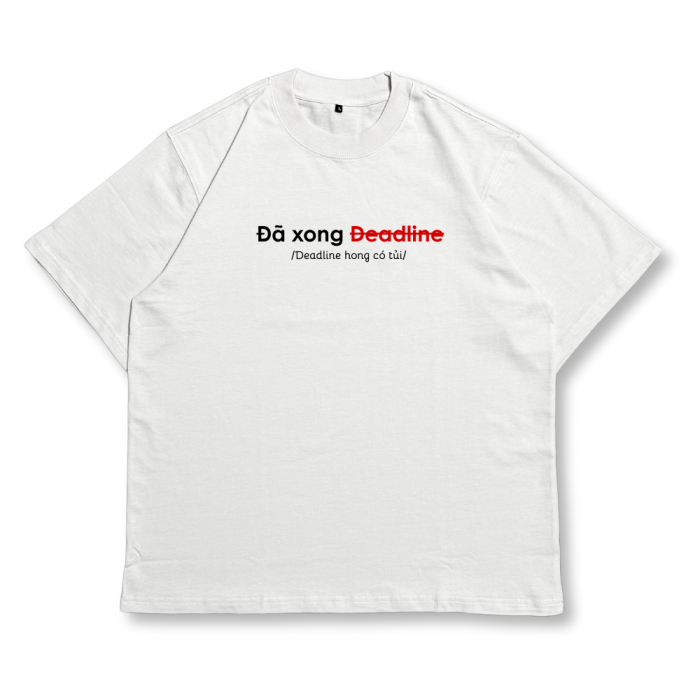 TXEIR | Áo Thun Unisex TS25 – Oversize Cotton Premium Dày 270gsm, In Thủ Công