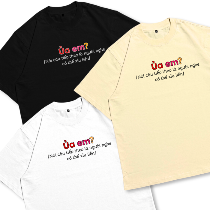 TXEIR | Áo Thun Unisex TS29 – Oversize Cotton Premium Dày 270gsm, In Thủ Công