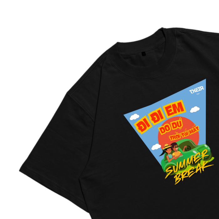 Áo Local Brand TXEIR Áo Đi Du Lịch - Áo Thun Oversize Unisex | DL08