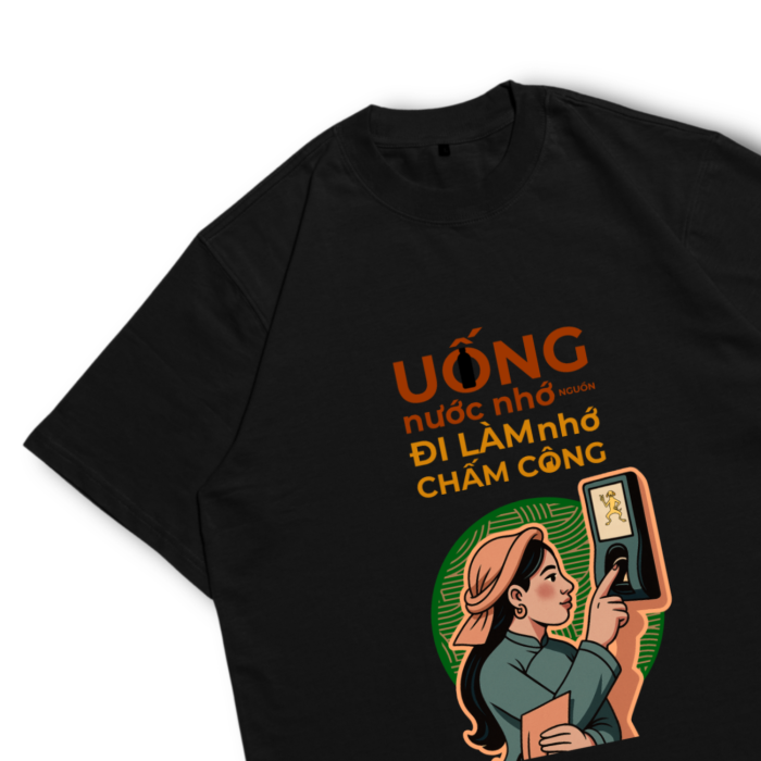 Áo thun TXEIR - Đi Làm Nhớ Chấm Công | BST Dân Yan Nói Là