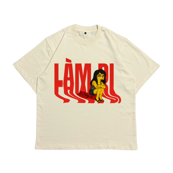 Áo Local Brand Txeir - Áo Thun Oversize Unisex – "LÀM ĐI" 