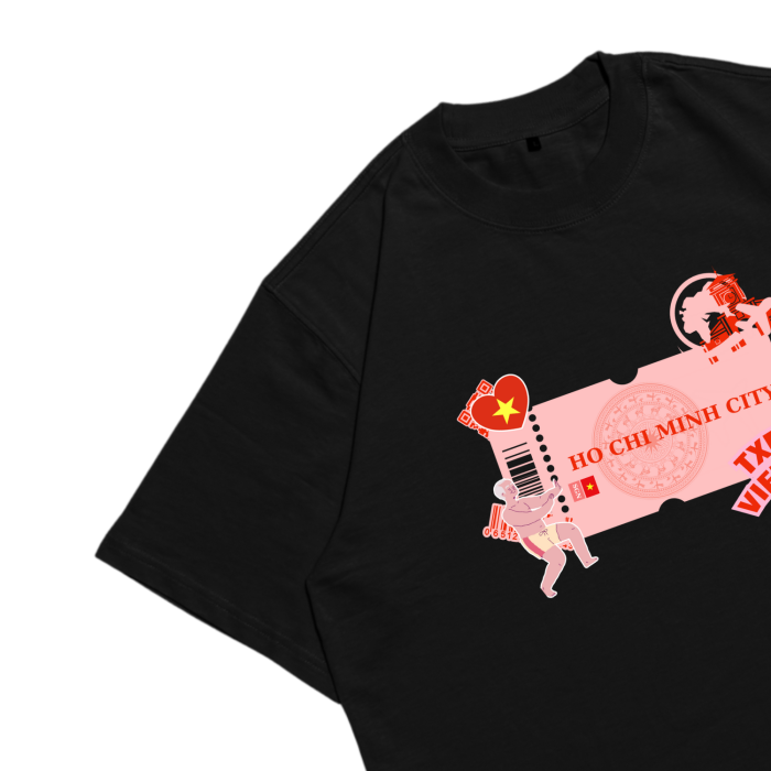 Áo Local Brand TXEIR Áo Đi Du Lịch - Áo Thun Oversize Unisex | DL06
