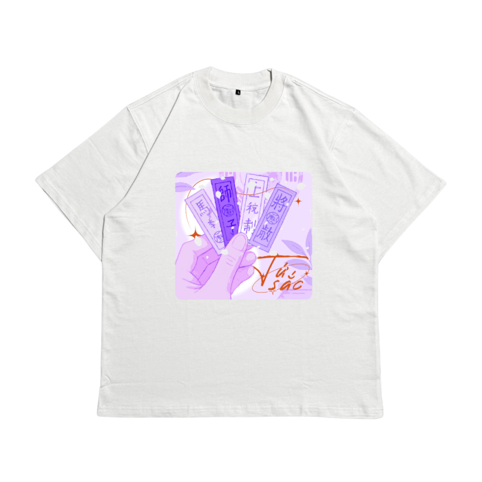 Áo Local Brand Txeir - Áo Thun Oversize Unisex - “TỨ SẮC”