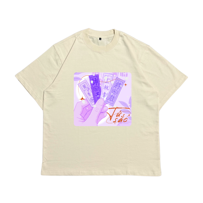 Áo Local Brand Txeir - Áo Thun Oversize Unisex - “TỨ SẮC”