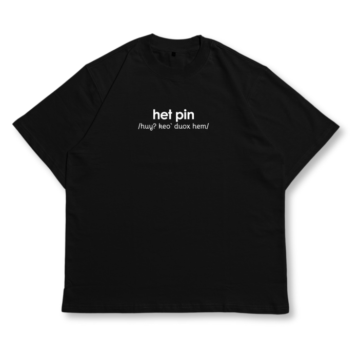 TXEIR | Áo Thun Unisex TS47 – Oversize Cotton Premium Dày 270gsm, In Thủ Công