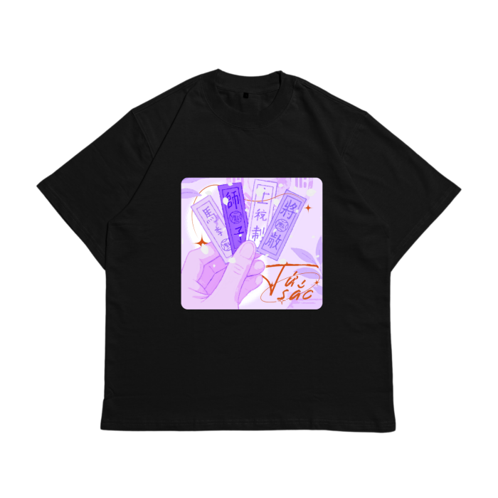 Áo Local Brand Txeir - Áo Thun Oversize Unisex - “TỨ SẮC”