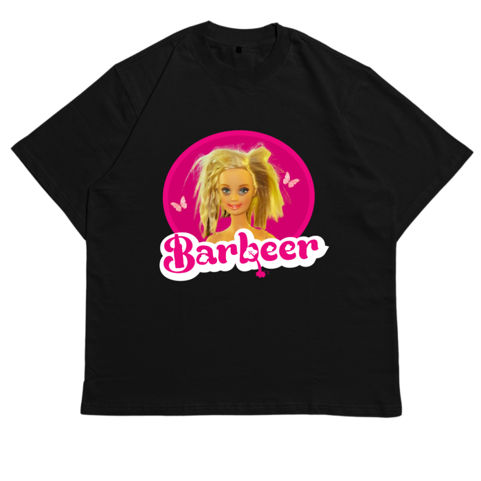 GHT13 | Áo Thun Oversize Cotton Premium - “BARBEER” | TXEIR