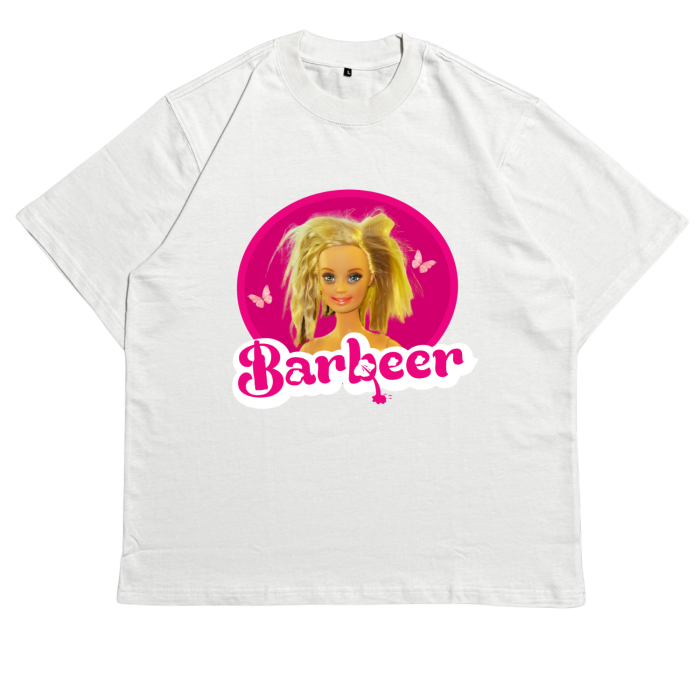 GHT13 | Áo Thun Oversize Cotton Premium - “BARBEER” | TXEIR
