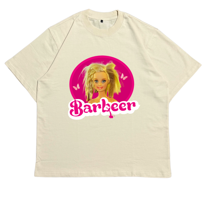 GHT13 | Áo Thun Oversize Cotton Premium - “BARBEER” | TXEIR