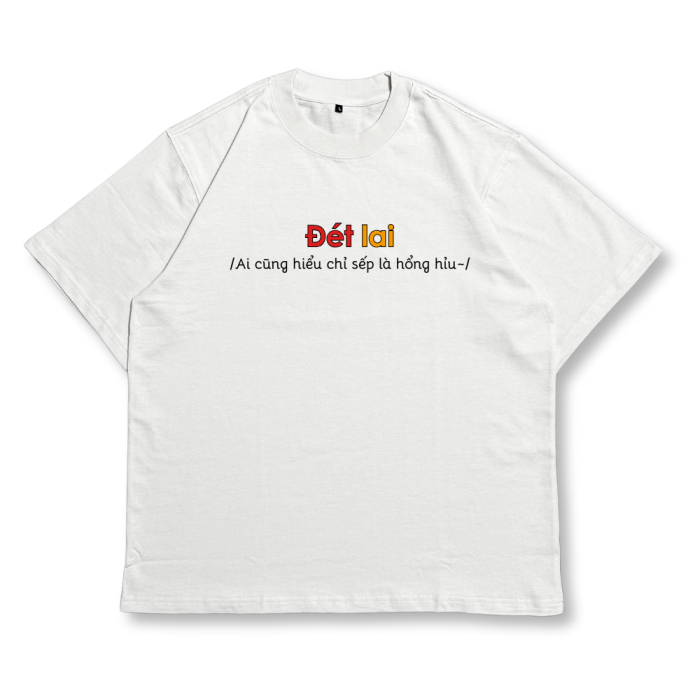 TXEIR | Áo Thun Unisex TS30 – Oversize Cotton Premium Dày 270gsm, In Thủ Công