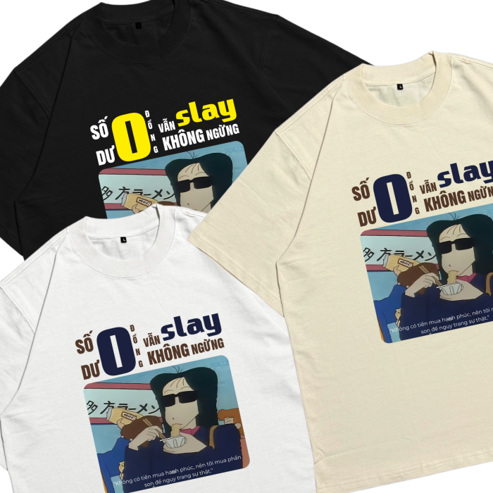 ANI06 | Áo Thun Oversize Cotton TXEIR – Cực SLay