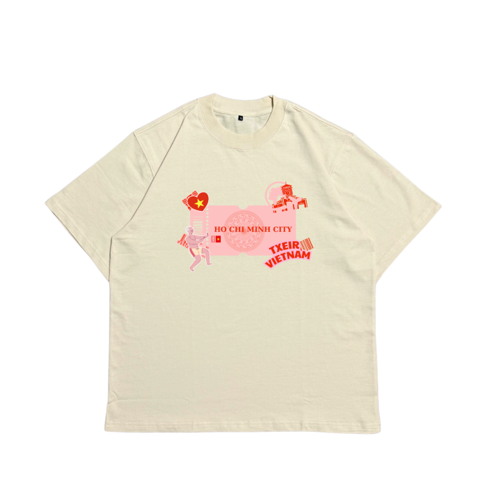 Áo Local Brand TXEIR Áo Đi Du Lịch - Áo Thun Oversize Unisex | DL06
