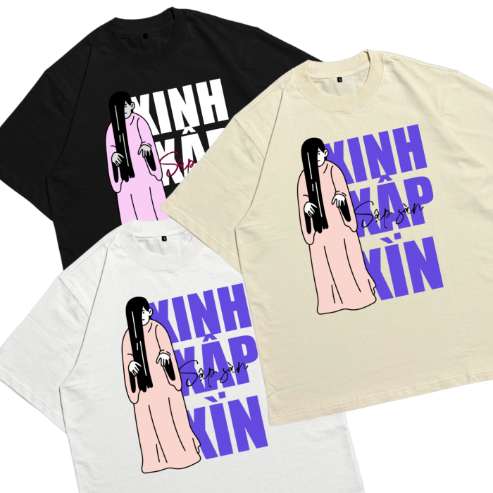 Áo Local Brand Txeir - Áo Thun Oversize Unisex - “XINH XẬP XÌNH”