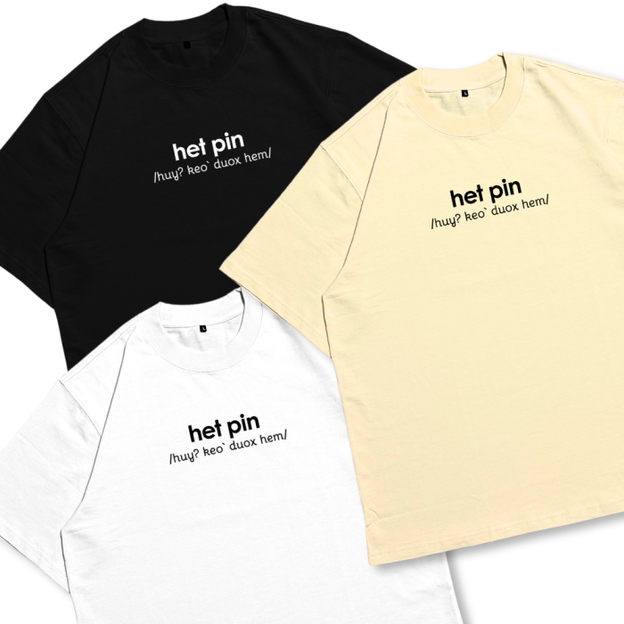 TXEIR | Áo Thun Unisex TS47 – Oversize Cotton Premium Dày 270gsm, In Thủ Công
