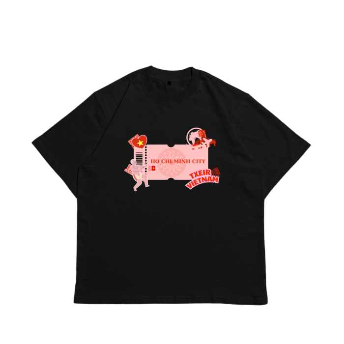 Áo Local Brand TXEIR Áo Đi Du Lịch - Áo Thun Oversize Unisex | DL06