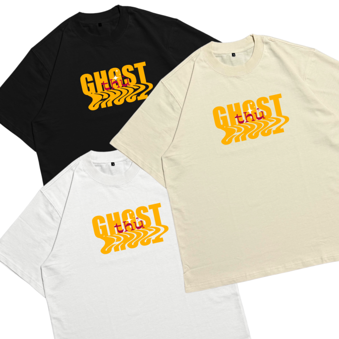 Áo Local Brand Txeir - Áo Thun Oversize Unisex - “GHOST THỦ”