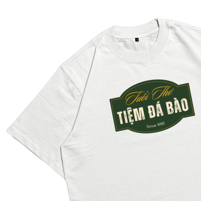 N9012 | "Tiệm Đá Bào"  –  Oversize Cotton Premium Tee